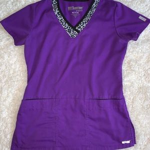 Greys Anatomy scrub top